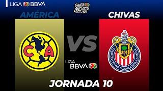 Resumen | América vs Guadalajara  | LIGA BBVA MX Grita México A21 - Jornada 10