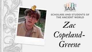 SASA Scholars and Students- Zac Copeland-Greene