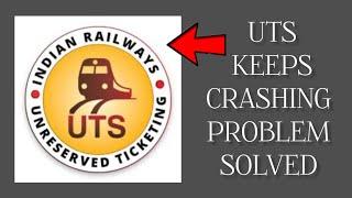 How To Solve UTS App Keeps Crashing Problem|| Rsha26 Solutions