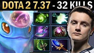 Puck Dota 2 7.37 Miracle with Parasma and 23 Kills - TI14