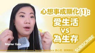 心想事成顯化 (1) : 愛生活 vs 為生存