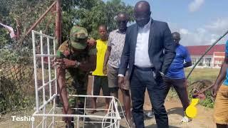 GFA NEWS : PRESIDENT SIMEON-OKRAKU COMMISSIONS NUNGUA AND TESHIE BOREHOLE PROJECTS