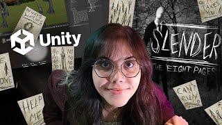 Tentei fazer um Slender da Unity