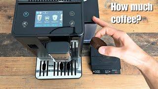 Delonghi Rivelia: How large are the Coffee Pucks, anyway?