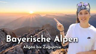 Die 7 schönsten Bergtouren in den Bayerischen Alpen in Deutschland