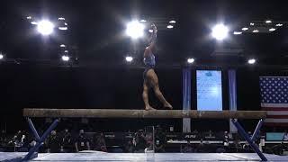 Jordan Chiles– Balance Beam - 2021 Winter Cup – Senior Women