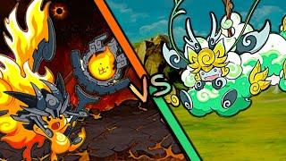 Bora vs Aer - Who is stronger? (The Battle Cats)