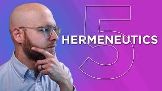 5 Most Popular Hermeneutics Examined