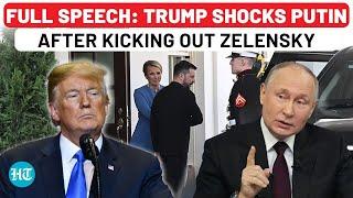 Full Speech: Trump Shocks Putin With This After Russia Hits Ukraine | US To Strike Moscow With..?