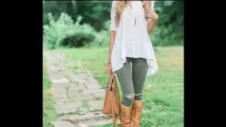 CUTE OUTFITS WITH JEANS AND BOOTS