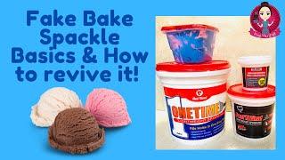 Fake Bake Spackle Basics & How to revive it!