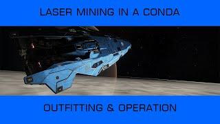 Outfitting and how-to mine in an Anaconda for laser mining Painite in the Hyades Sector DB-X d1-112