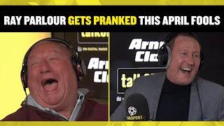 talkSPORT Producer Max PRANKS Arsenal invincible Ray Parlour this April Fools Day