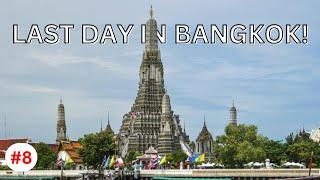 WAT ARUN TEMPLE + LUMPHINI PARK!...LAST DAY IN BANGKOK | Solo In Thailand Ep. 8