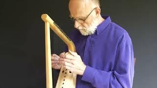 Rosemarkie Horsehair strung Pictish Harp