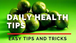 Daily Health Tips || How To Be Pretty