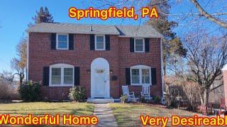 Astounding home in SPRINGFIELD, PENNSYLVANIA DELAWARE COUNTY, Desirable Area, at a fair price!