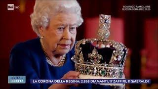 Regina Elisabetta: "La corona è così pesante da spezzare il collo" - La Vita in Diretta 16/01/2018