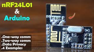 Arduino NRF24L01 Transmitter and Receiver – NRF24L01 Projects for beginners - Master nRF24L01