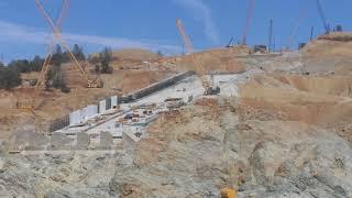 Oroville Spillway Time Lapse October 31, 2017