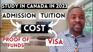 How MUCH IT ACTUALLY COST to STUDY IN CANADA in 2023 | International Student in CANADA (MUST WATCH)