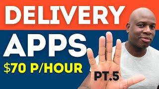 Delivery Apps For Gig Drivers - Pays $70 P/Hour!!