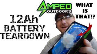 Amped Outdoors 12ah Teardown