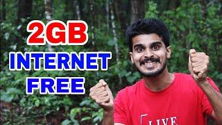  2GB INTERNET FREE | INTERNET FREE OFFER TRICK 2014 MALAYALAM