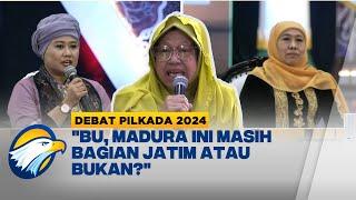 Tanya Jawab Luluk, Khofifah, Risma Soal Demografi di Madura - [DEBAT PILKADA 2024]