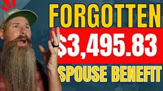 $3,495.83 per Month Spouse Benefit. What is VA Dependency Indemnity Compensation?