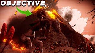How to Access an Objective in a Volcano - No Man's Sky