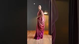 Infinity Saree Drape  | Durga Puja Ep.5/6 Saree Styles | #grwm #durgapuja #GRWM