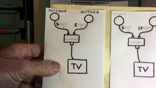 Can Two  TV Antennas Really help? Watch This Experiment.