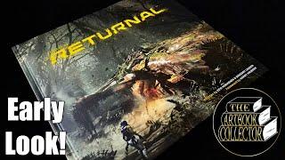 The Art of Returnal - Book Flip Through