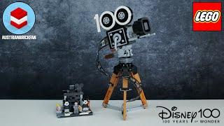 LEGO Disney 43230 Walt Disney Tribute Camera Speed Build Review