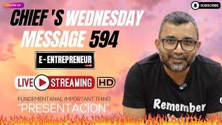 Chief's Wednesday Message 594 in Hindi | Chief's Wednesday Message Latest | Chief's Message 594