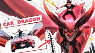 TURNING A CAR INTO A DRAGON! 