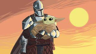 If The Mandalorian was a medieval fantasy series | Parody | Animated Short