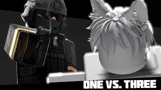 One Vs. Three | Roblox Fight Animation