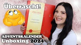 Überrascht!  Shiseido Adventskalender 2024 Inhalt