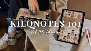 KILONOTEs tips & tutorial | Best note-taking app ️