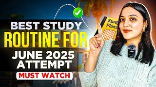 CS EXECUTIVE JUNE 2025 STUDY ROUTINE for Both Groups/single group  | Neha Patel