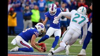  Tyler Bass hits 61-yard field goal to lift Bills past Dolphins, take full control of AFC East