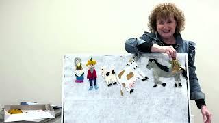 Felt Board Lady Storytelling: Holiday Gingerbread Man #youtubekids #holidaystory #storytelling