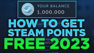 HOW TO GET STEAM POINTS | STEAM POINTS GUIDE | FREE & PAID METHODS | 2023