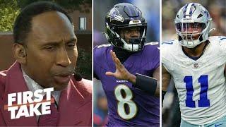 FIRST TAKE | Lamar & Henry is UNSTOPPABLE - Stephen A.: Ravens can exploit key weakness in Cowboys D