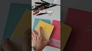 2025 다이어리 만년필용 위클리와 데일리 그리고 일반 위클리 #리훈 #다이어리 #diary