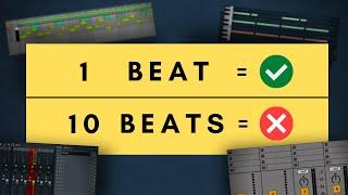 You should ONLY make one beat per day (and here's why...)