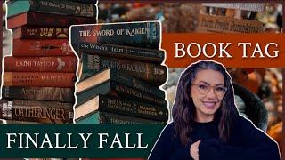 FINALLY FALL BOOK TAG 