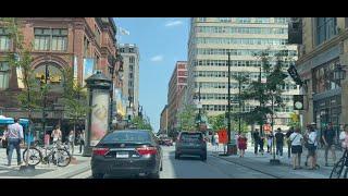 Discovering Montreal: A Drive Through Downtown and Old City